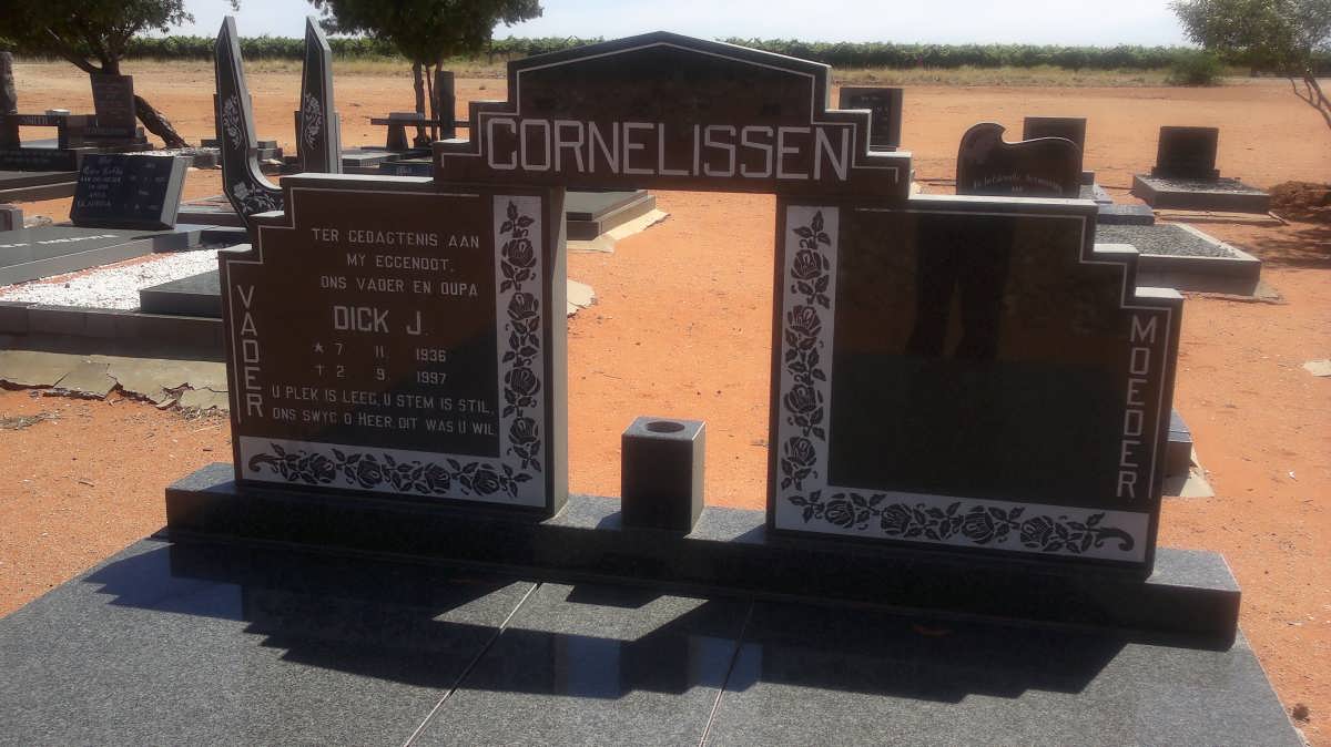 CORNELISSEN Dick J. 1936-1997