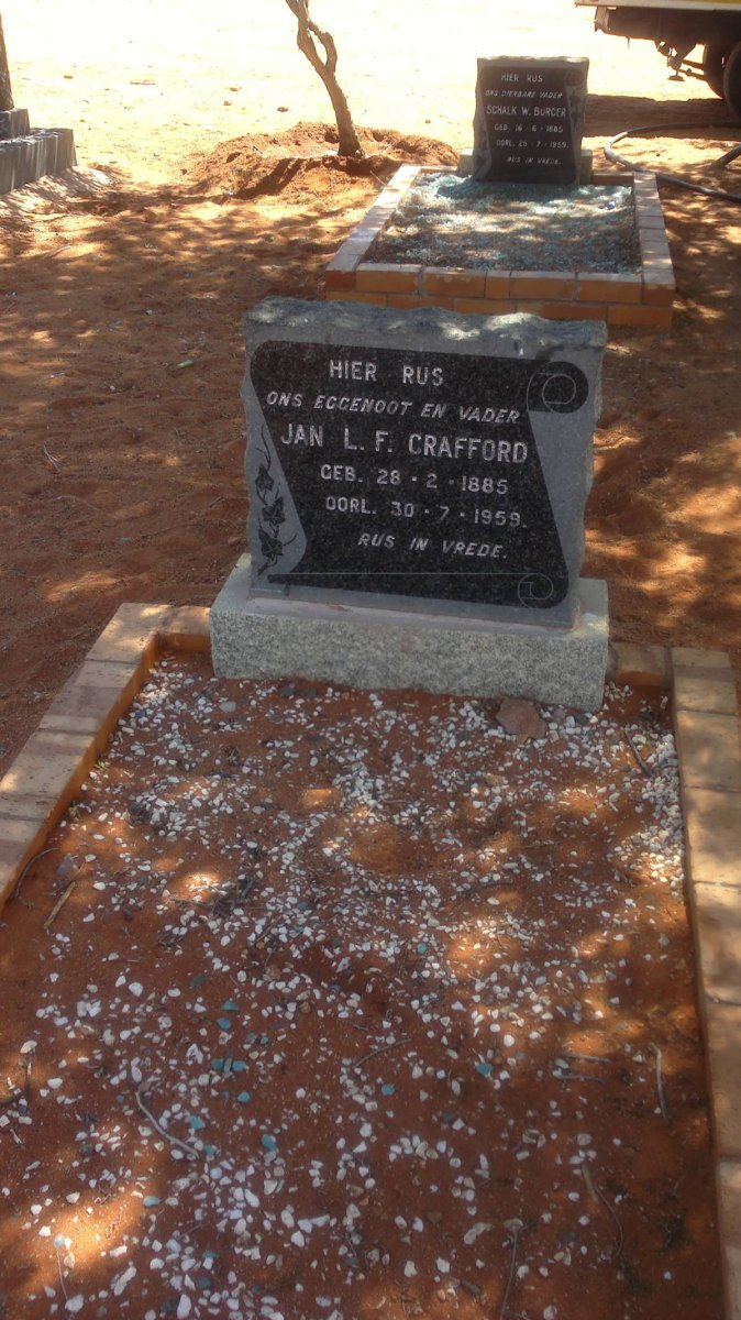 CRAFFORD Jan L.F. 1885-1959