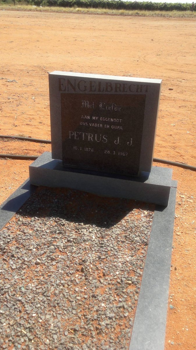ENGELBRECHT Petrus J.J. 1876-1967