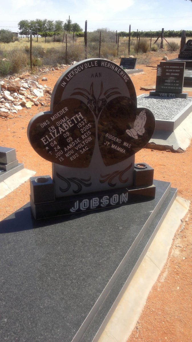 JOBSON Elizabeth 1937-2005