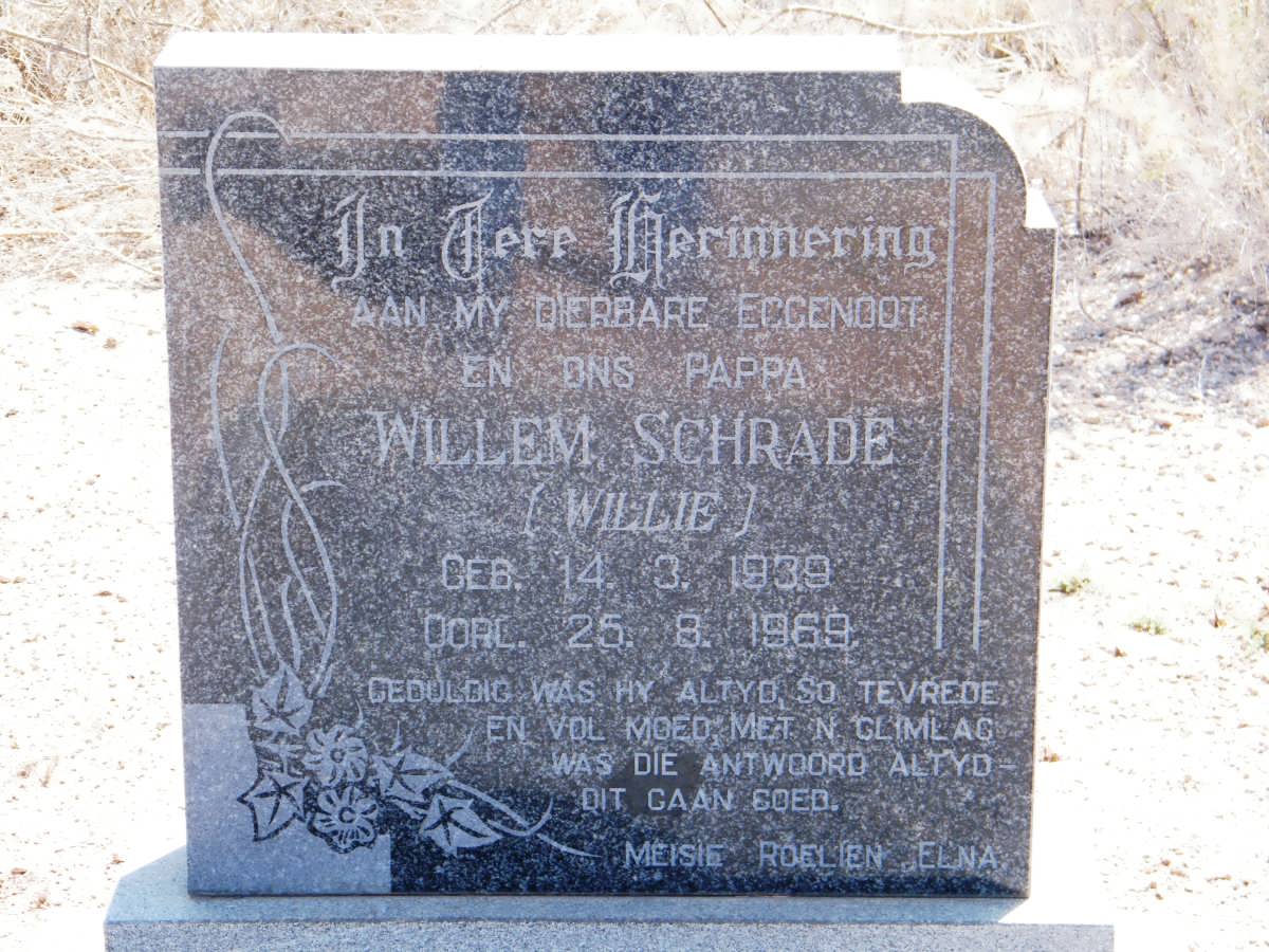 SCHRADE Willem 1939-1969