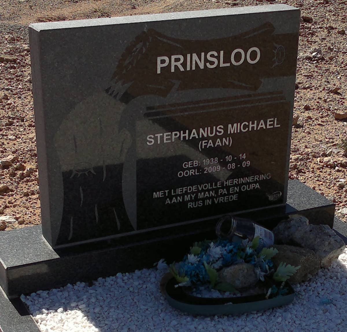 PRINSLOO Stephanus Michael 1938-2009
