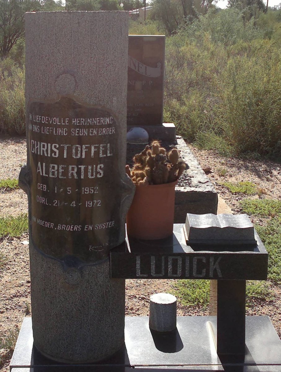 LUDICK Christoffel Albertus 1952-1972