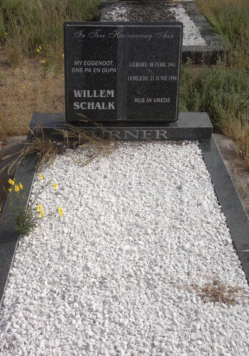 TURNER Willem Schalk 1941-1998