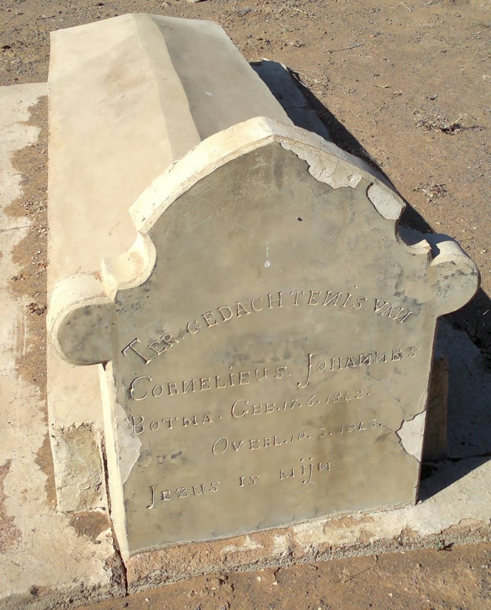 BOTMA Cornelieus Johannes 1842-1843