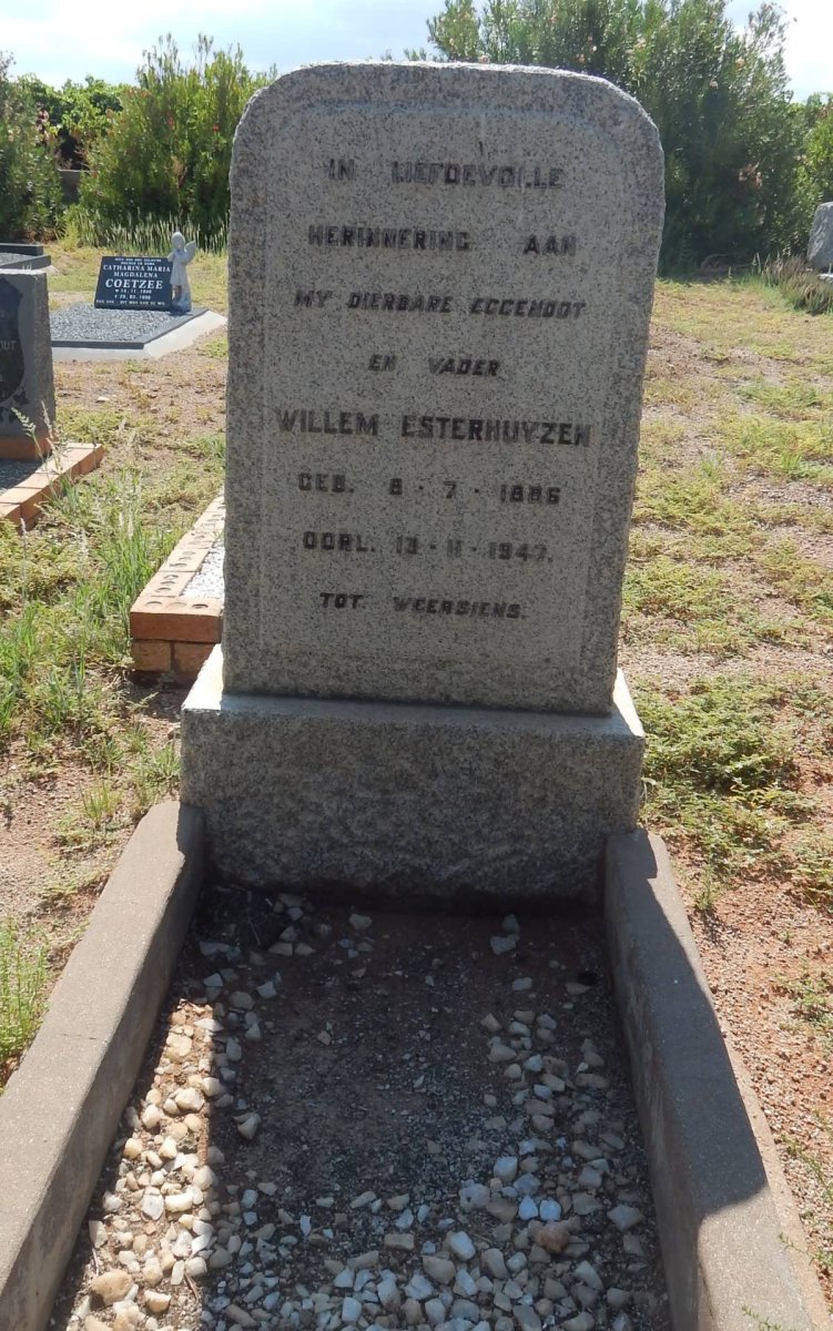 ESTERHUYZEN Willem 1886-1947