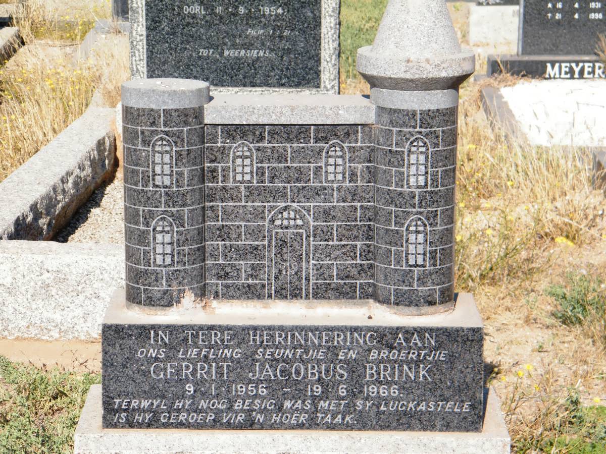 BRINK Gerrit Jacobus 1956-1966