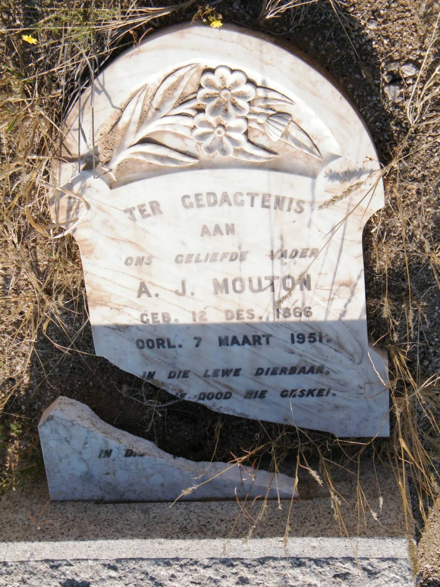 MOUTON A.J. 1866-1951