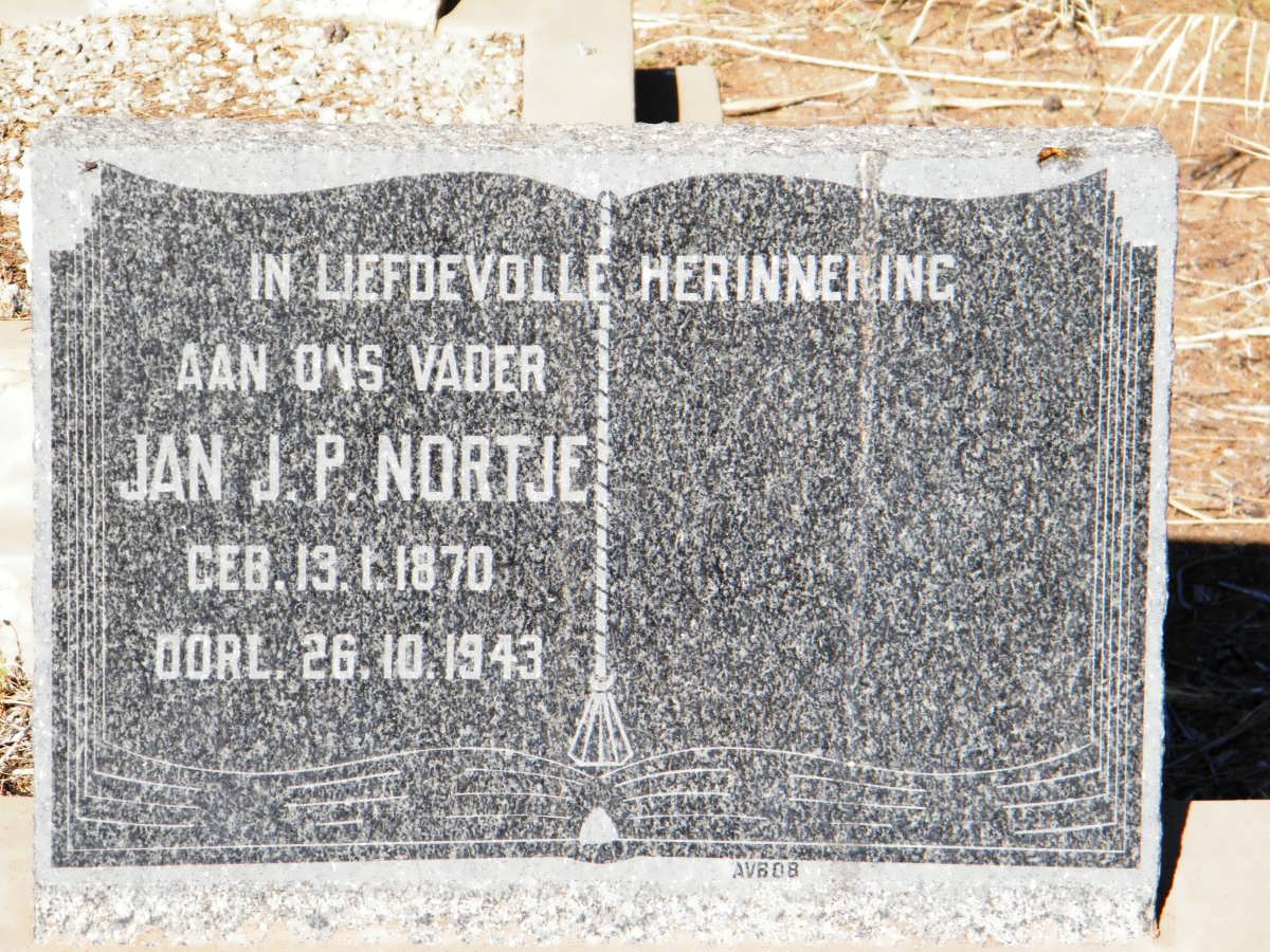 NORTJE Jan J.P. 1870-1943