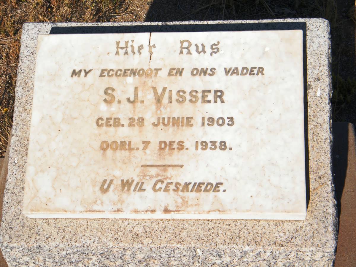 VISSER S.J. 1903-1938