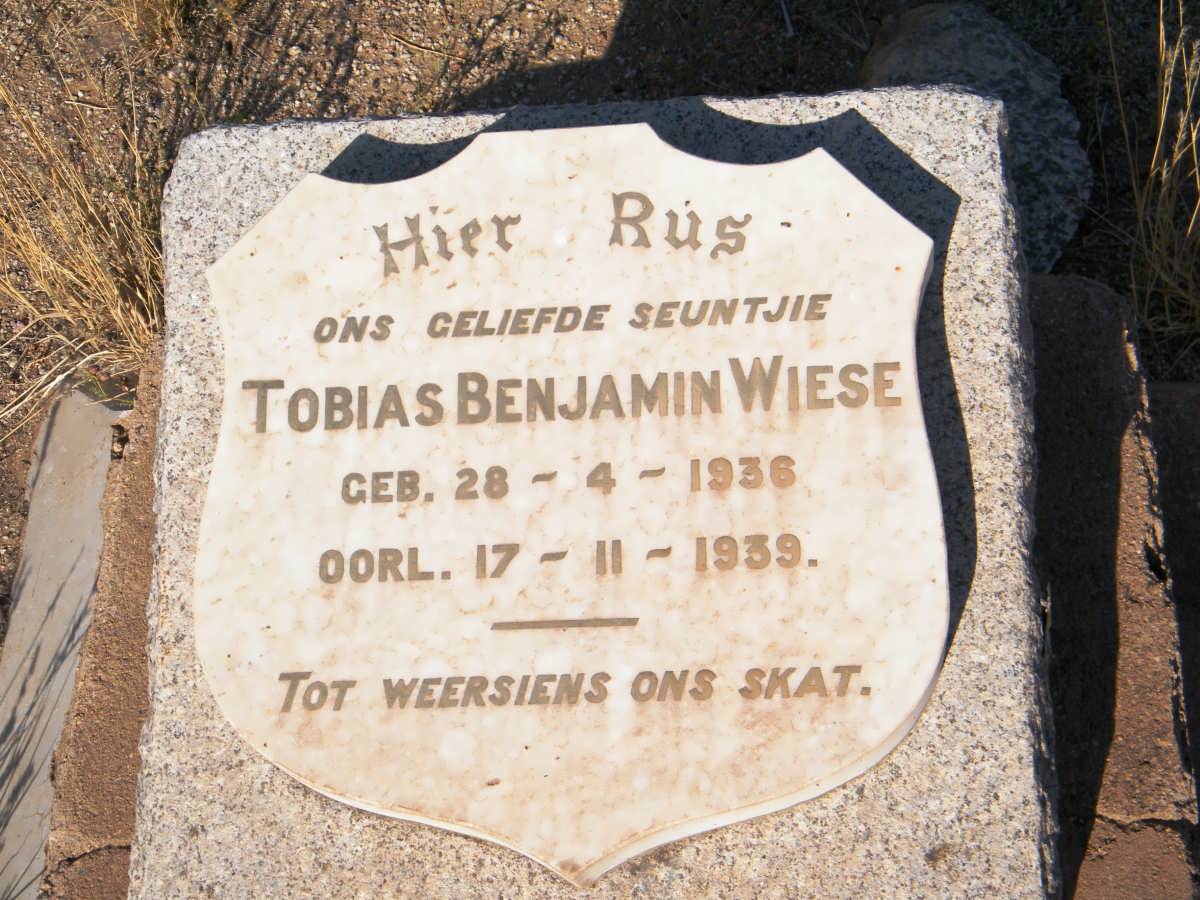 WIESE Tobias Benjamin 1936-1939