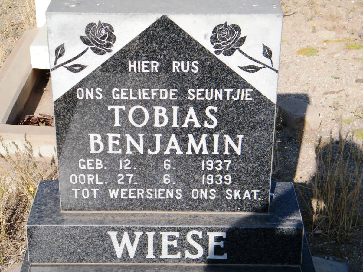 WIESE Tobias Benjamin 1937-1939