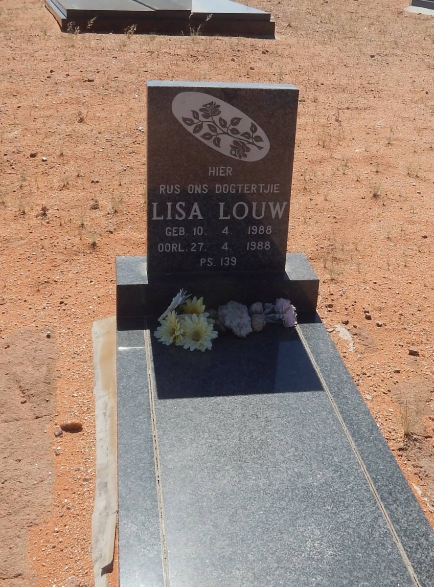 LOUW Lisa 1988-1988