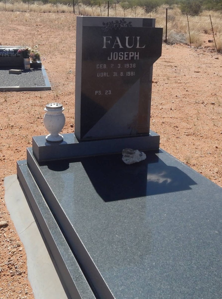 FAUL Joseph 1936-1981