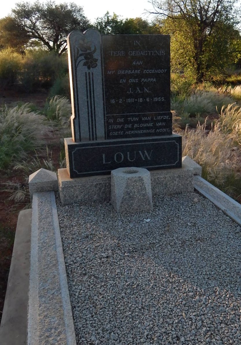 LOUW J.A.N. 1911-1955