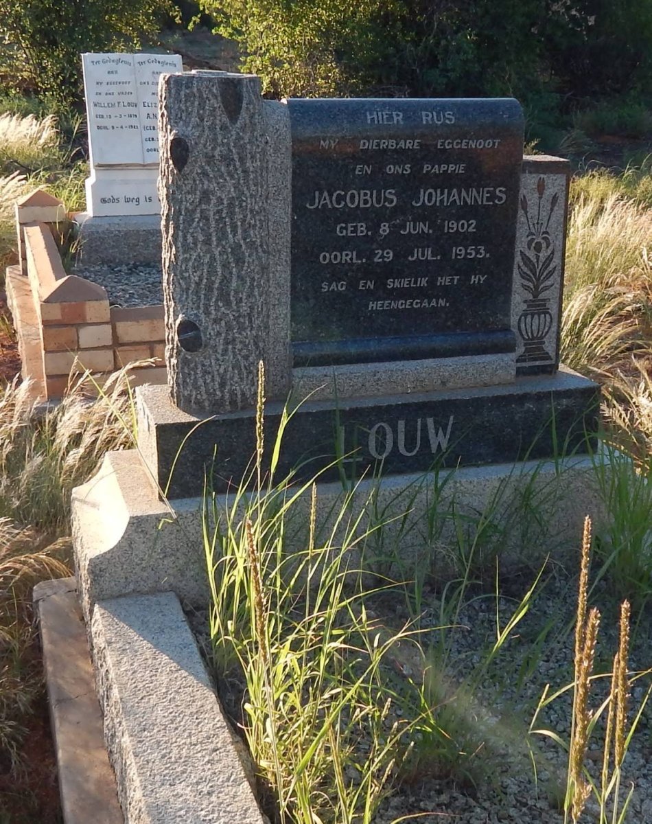 LOUW Jacobus Johannes 1902-1953