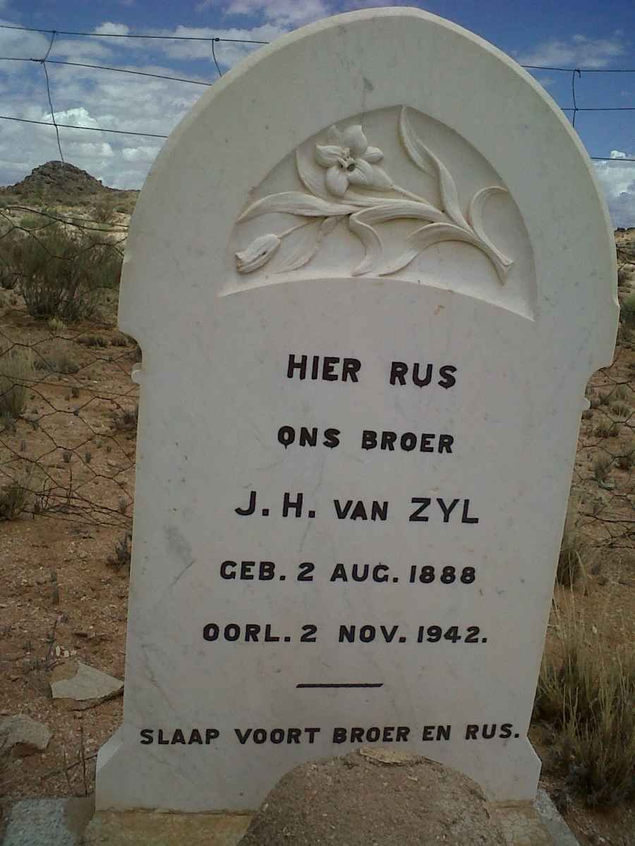 ZYL J.H., van 1888-1942