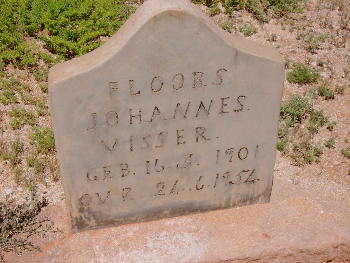 VISSER Floors Johannes 1901-1954