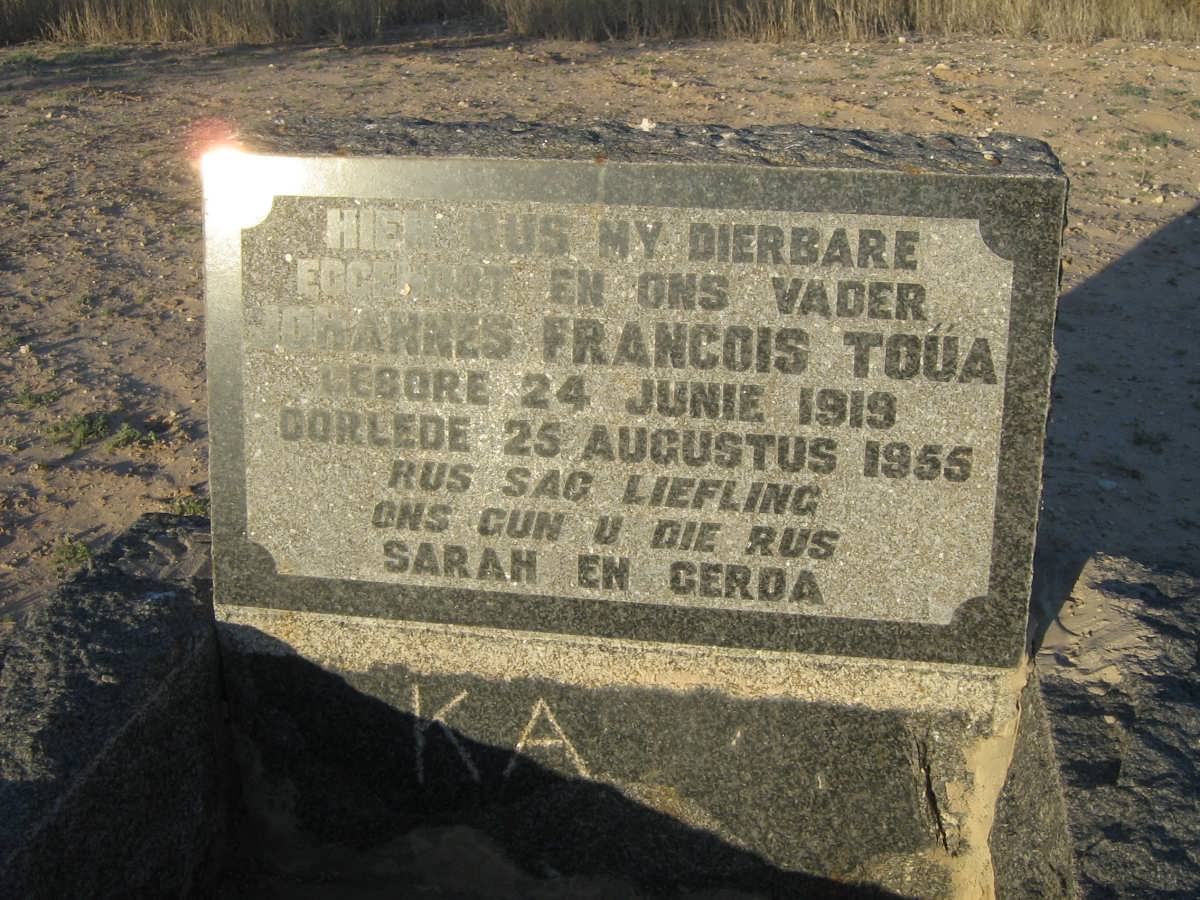 TOUA Johannes Francois 1919-1955