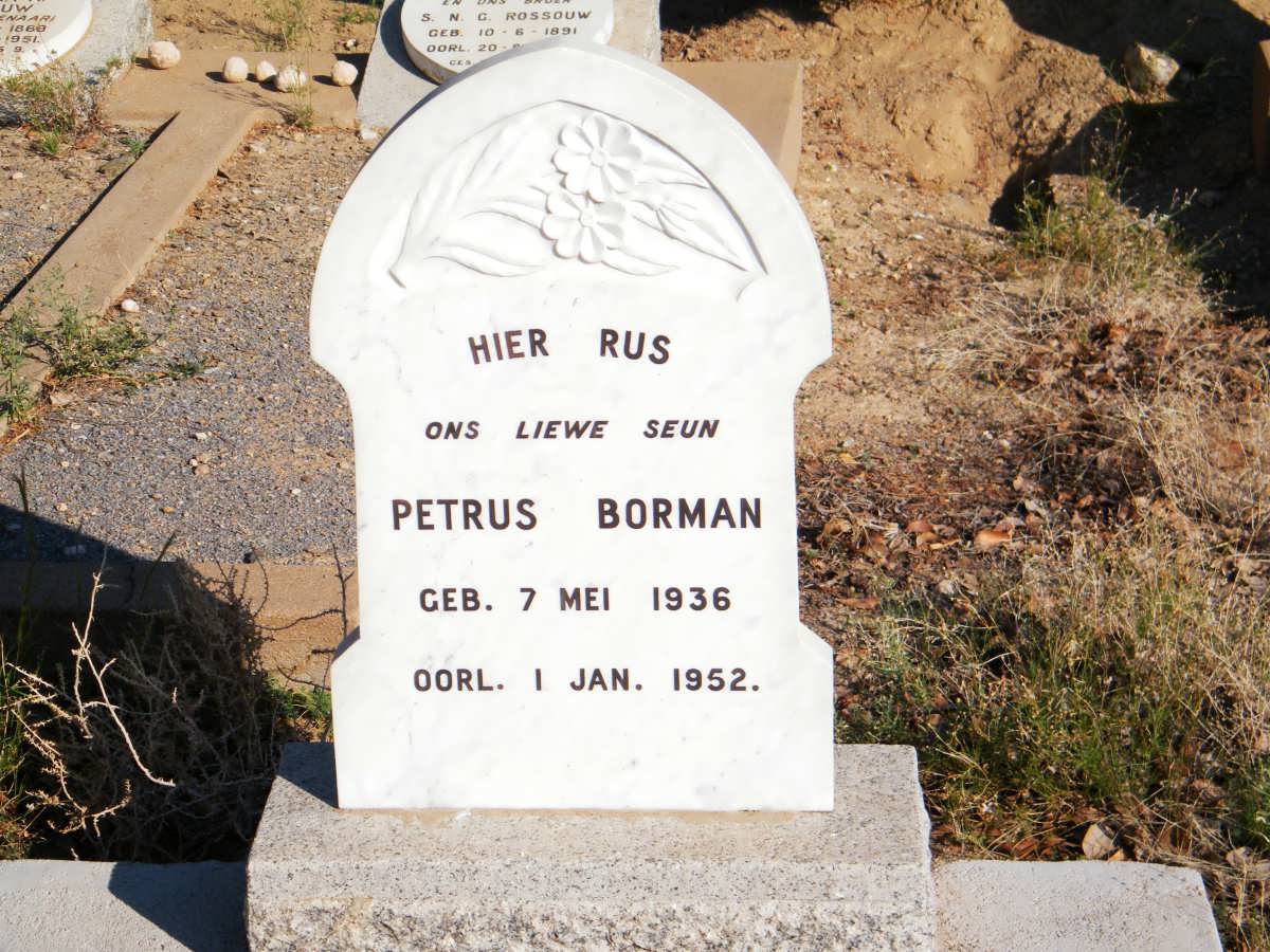 BORMAN Petrus 1936-1952