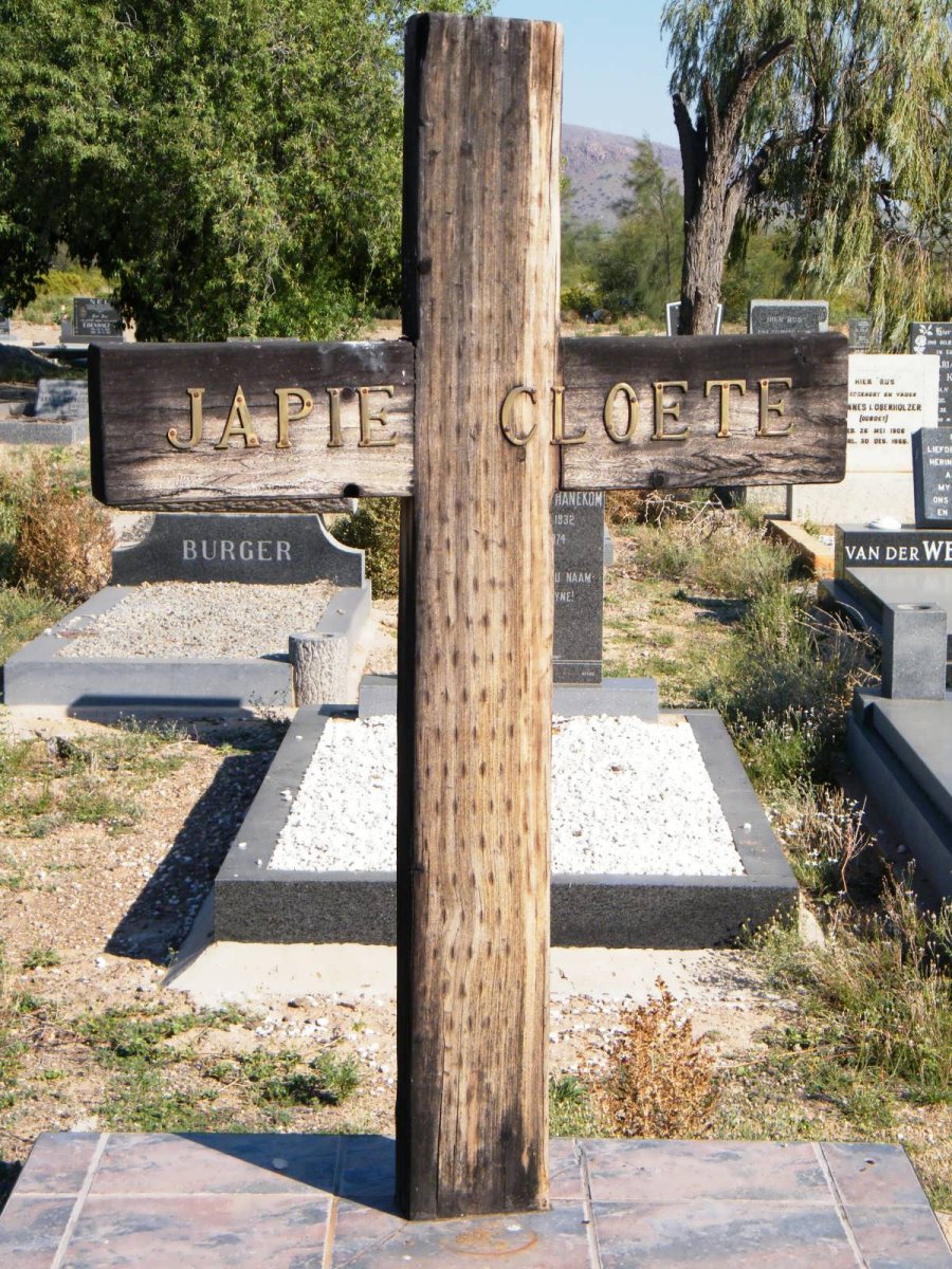 CLOETE Japie