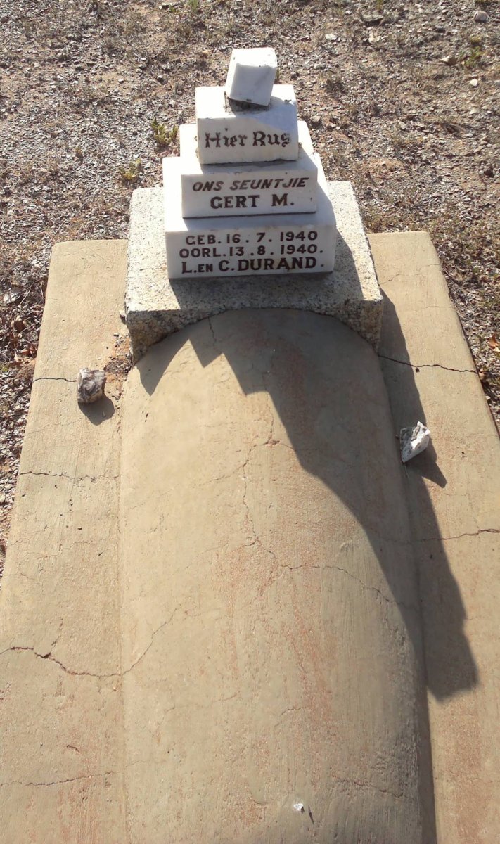 DURAND Gert M. 1940-1940