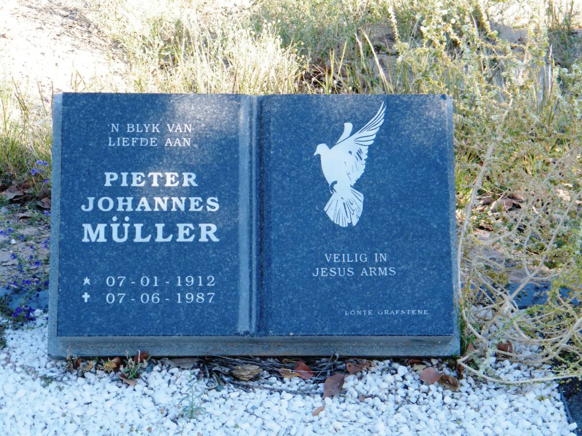MÜLLER Pieter Johannes 1912-1987