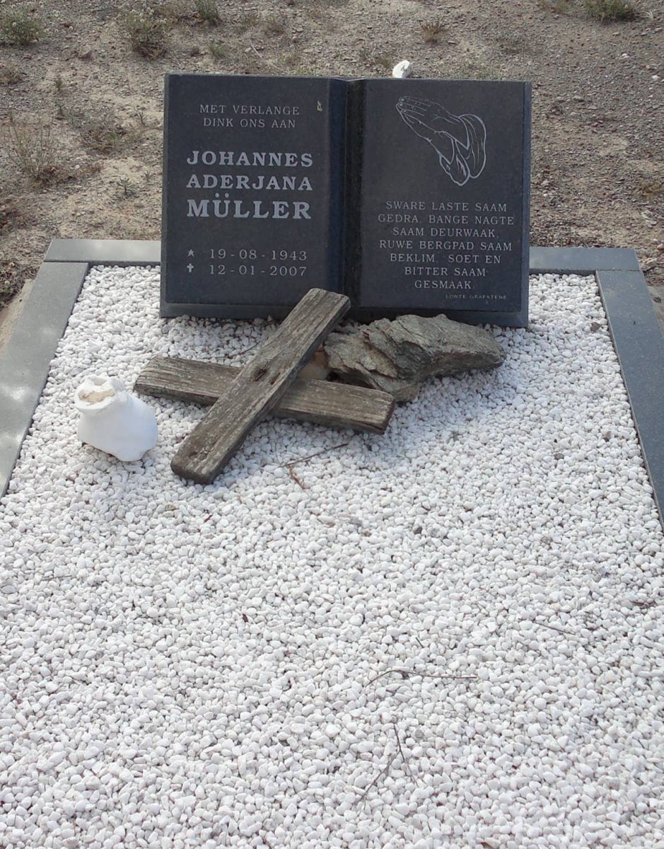 MÜLLER Johannes Aderjana 1943-2007