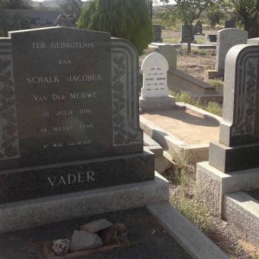 MERWE Schalk Jacobus, van der 1881-1958 &amp; Hester Margaretha Cecilia POGGENPOEL 1889-1955