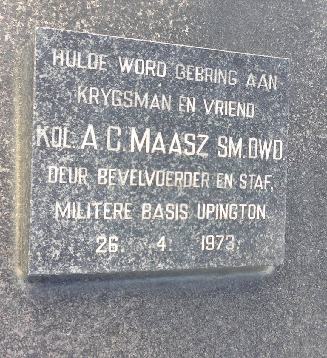 MAASZ A.C. -1973