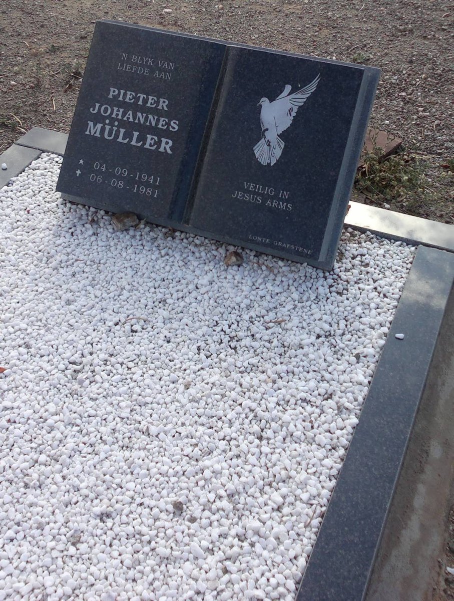 MÜLLER Pieter Johannes 1941-1981