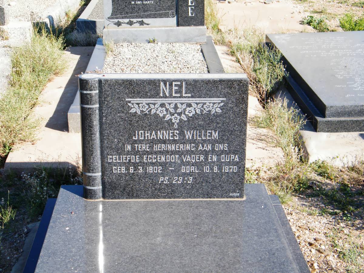 NEL Johannes Willem 1902-1970