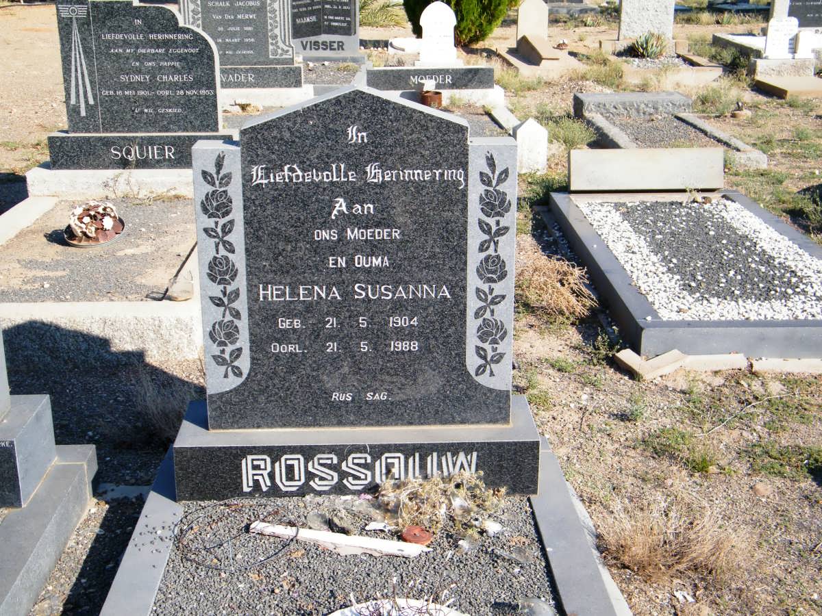 ROSSOUW Helena Susanna 1904-1988