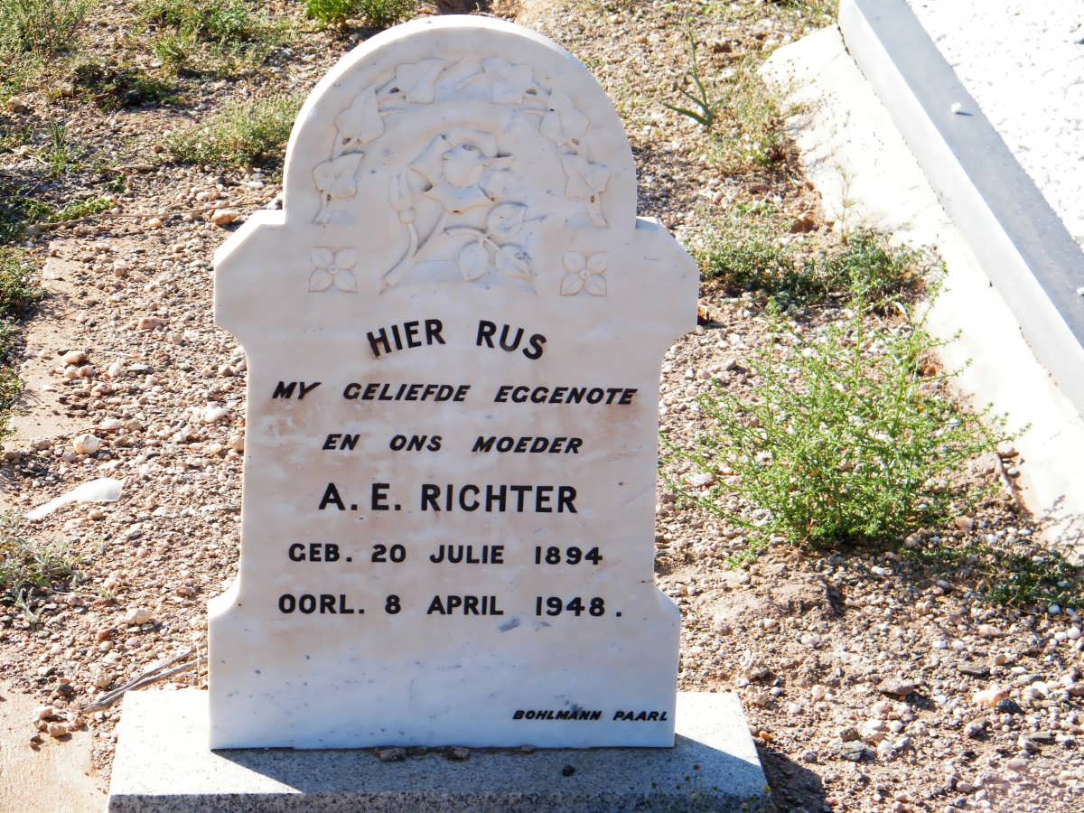 RICHTER A.E. 1894-1948
