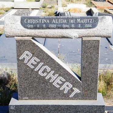 REICHERT Christina Alida nee MARITZ 1909-1996