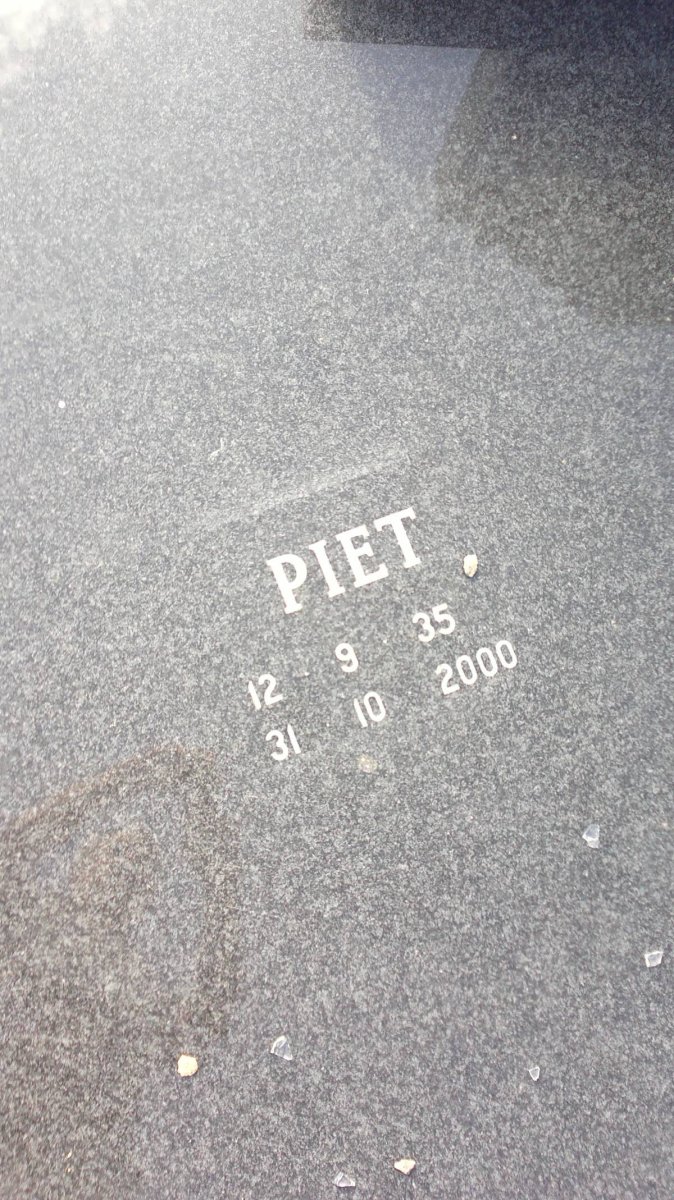 ROSSOUW Piet 1935-2000