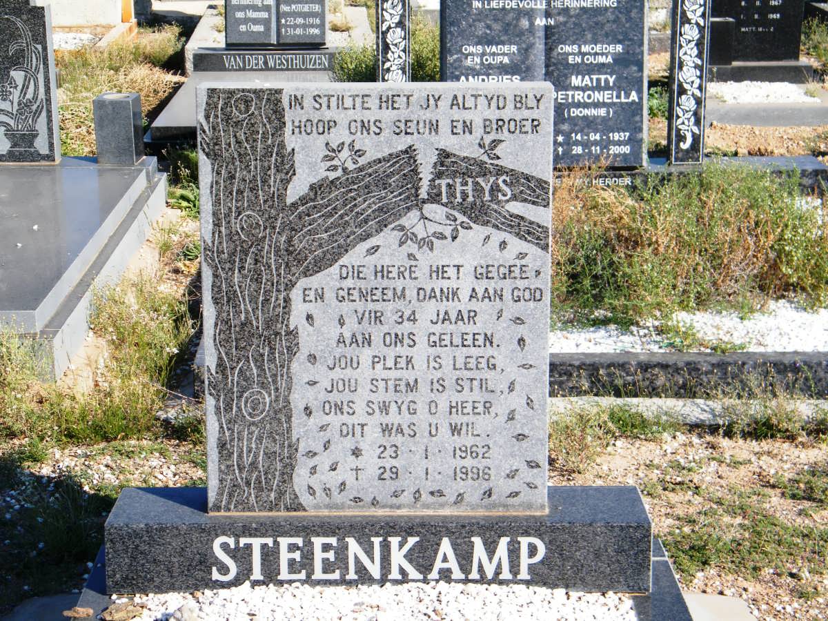 STEENKAMP Thys 1962-1996