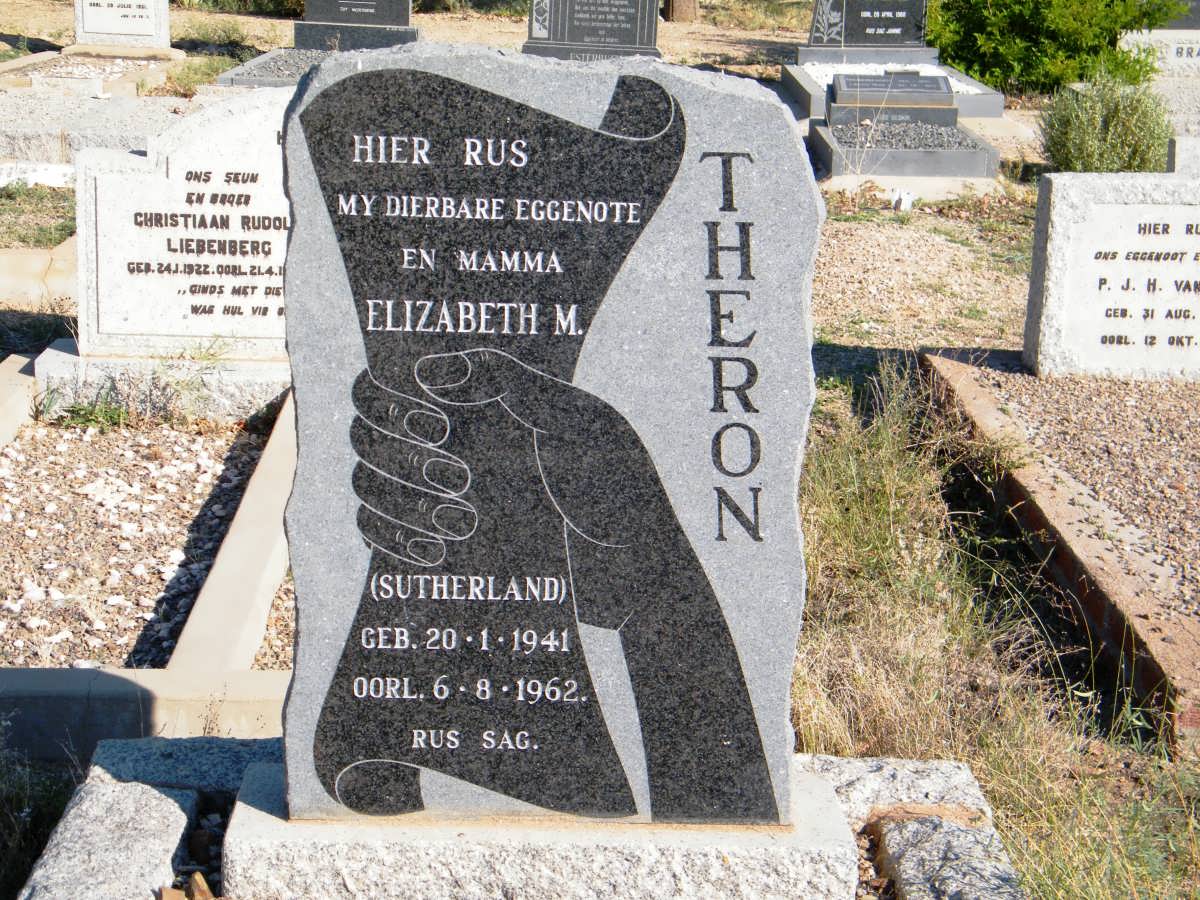 THERON Elizabeth M. nee SUTHERLAND 1941-1962