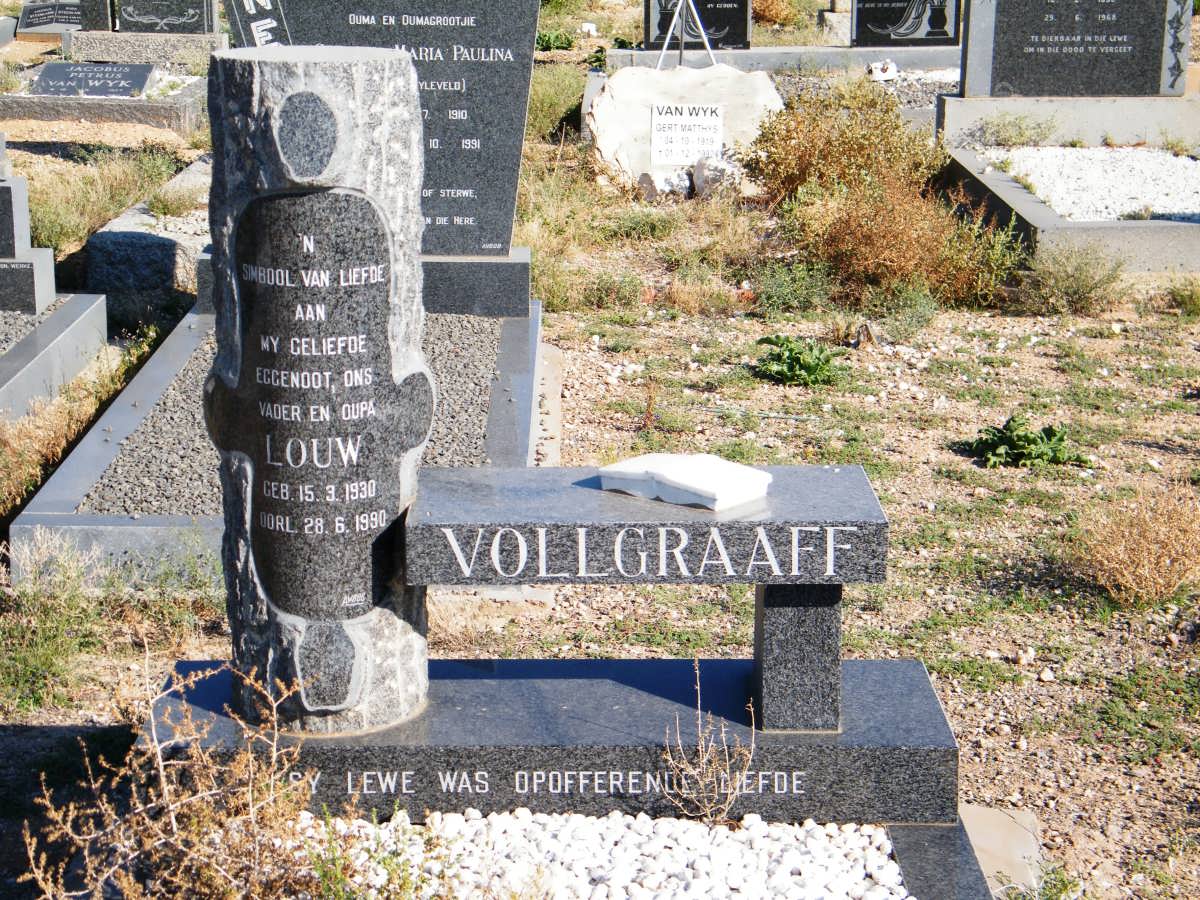 VOLLGRAAFF Louw 1930-1990