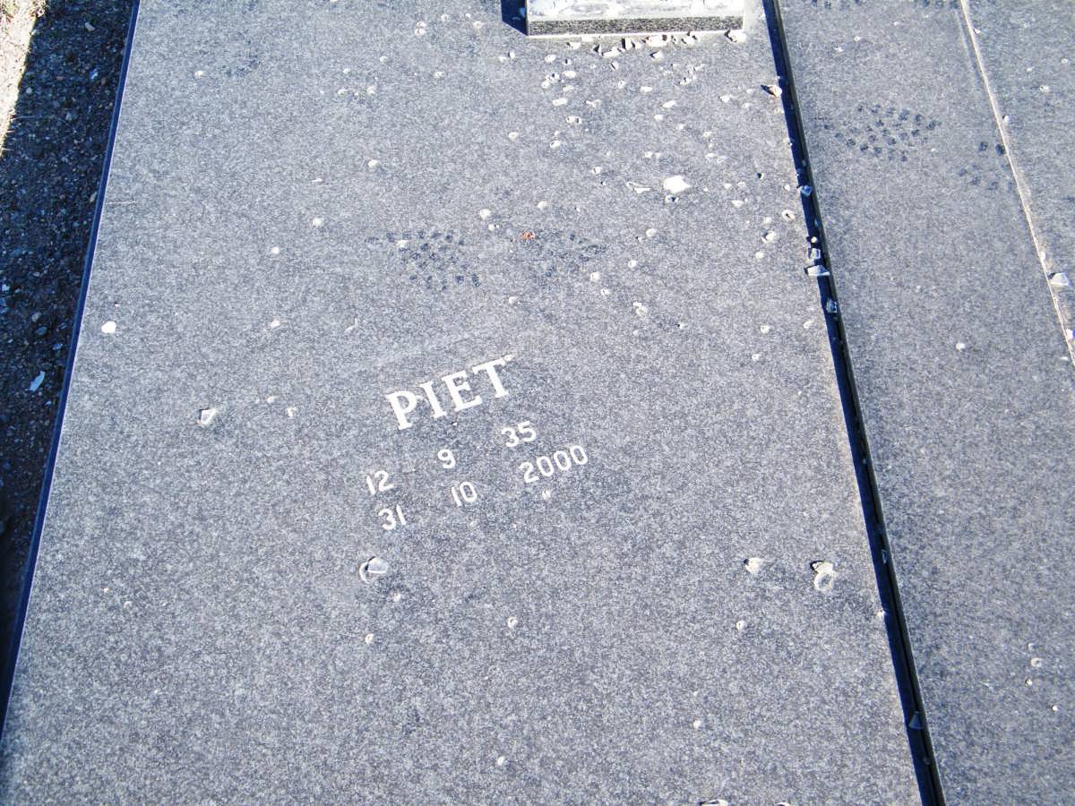 ? Piet 1935-2000