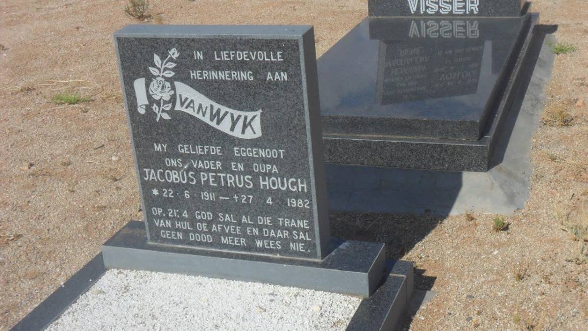 WYK Jacobus Petrus Hough, van 1911-1982