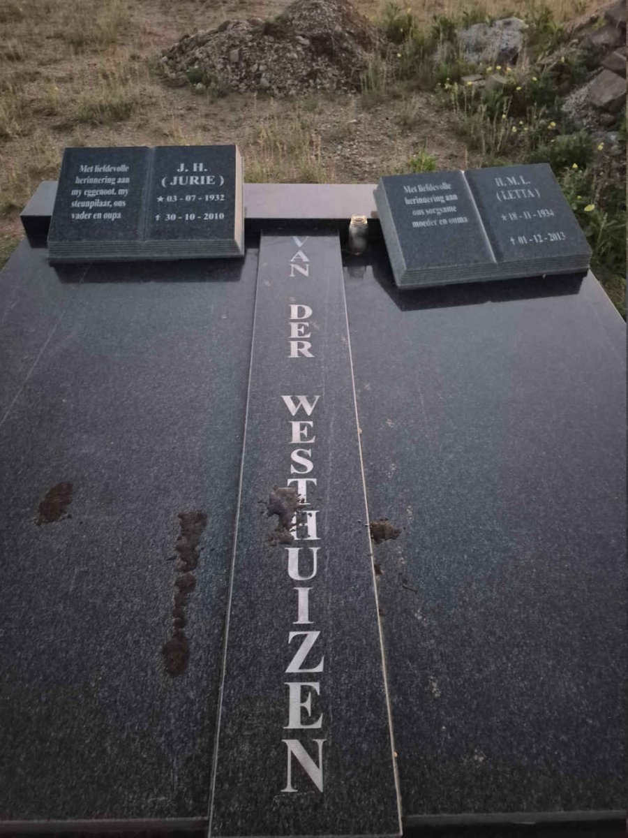 WESTHUIZEN J.H., van der 1932-2010 & H.M.L. 1934-2013_1