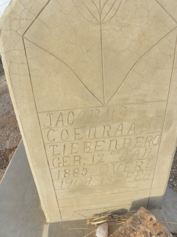 LIEBENBERG Jacobus Coenraad 1885-1909