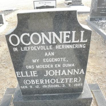 O'CONNELL Ellie Johanna nee OBERHOLZTER 1913-1985
