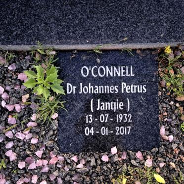 O'CONNELL Johannes Petrus 1932-2017