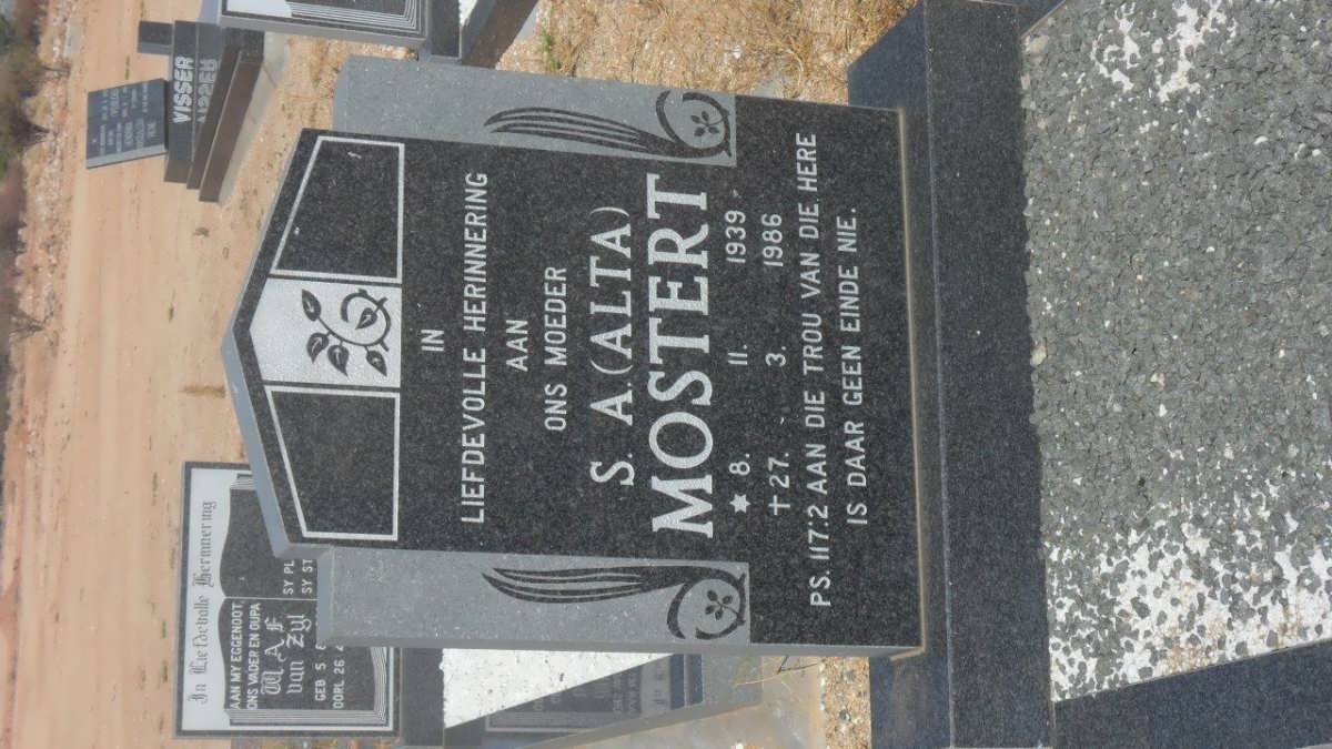 MOSTERT S.A. 1939-1986