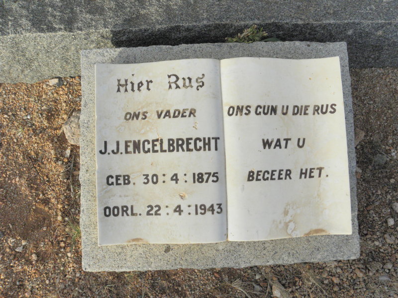 ENGELBRECHT J.J. 1875-1943