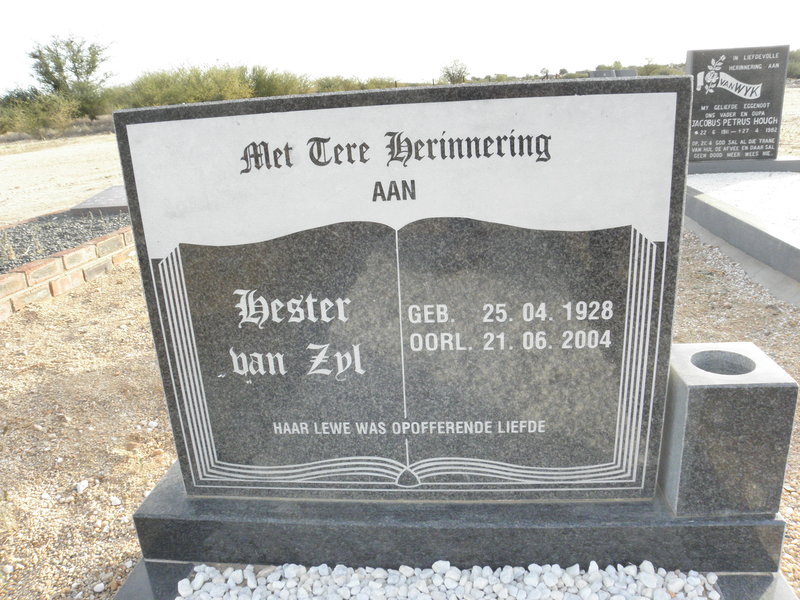 ZYL Hester, van 1928-2004