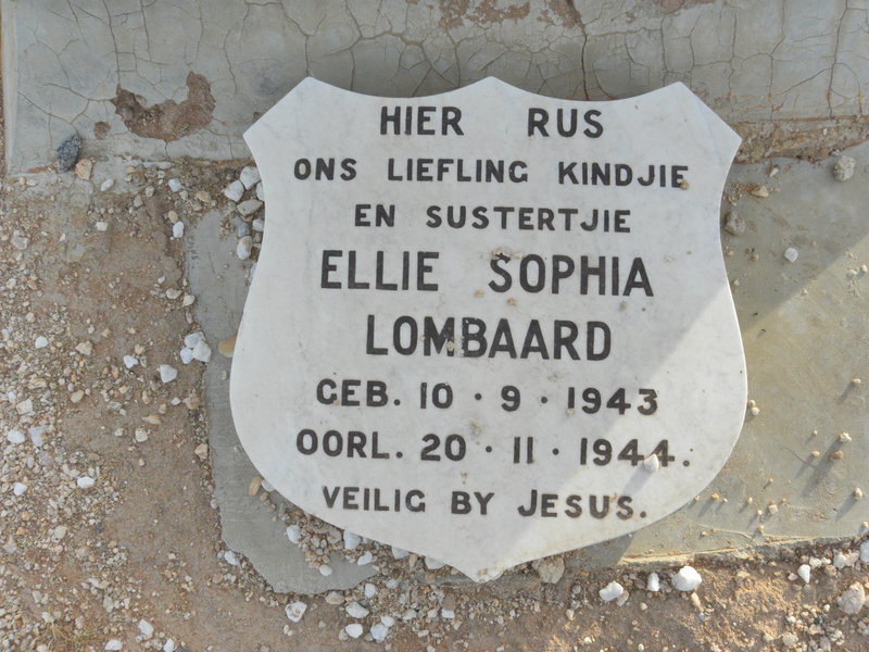 LOMBAARD Ellie Sophia 1943-1944