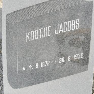 JACOBS Kootjie 1872-1932